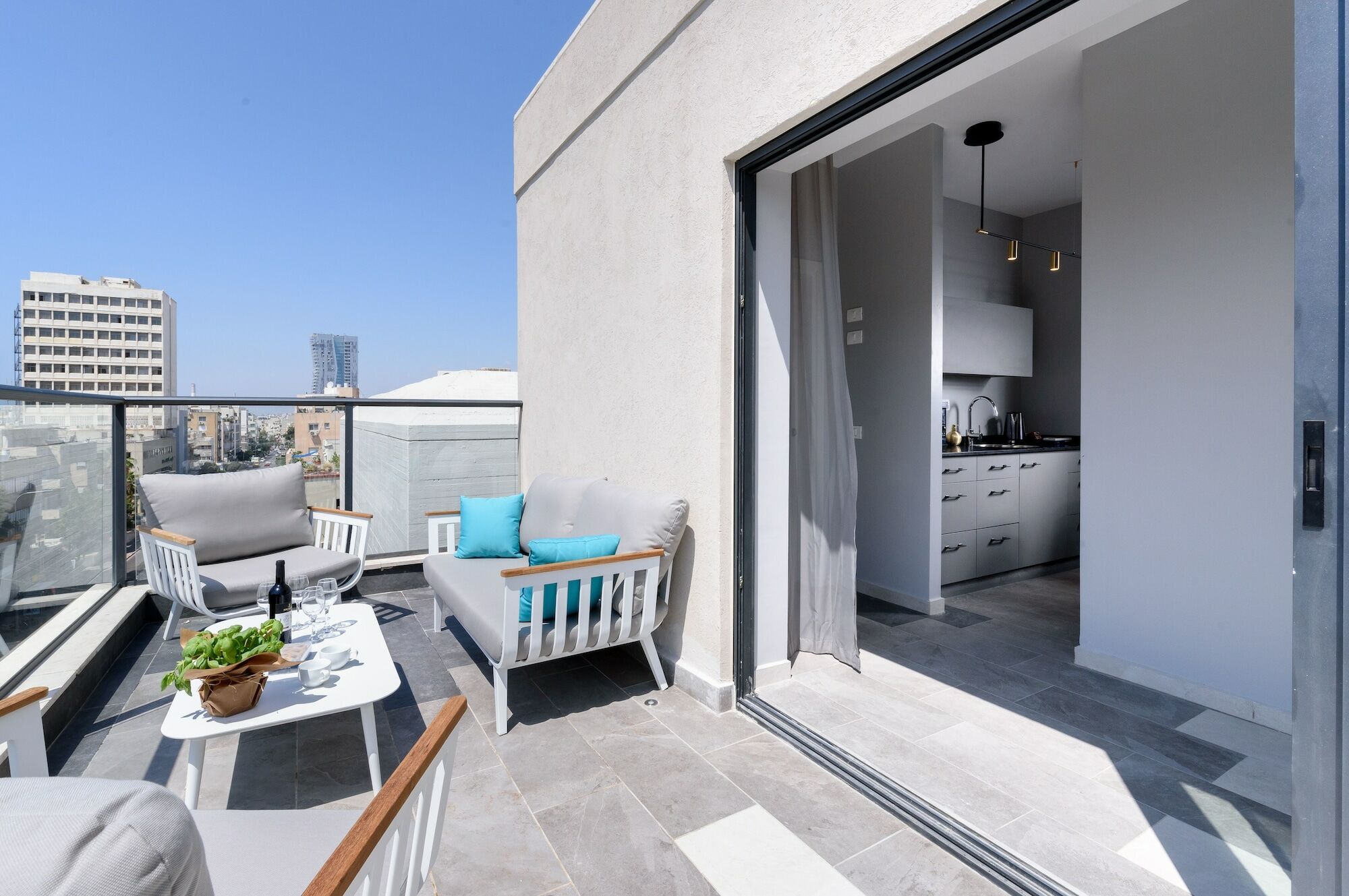 The Roof - By Sea Land Suites Tel Aviv Luaran gambar